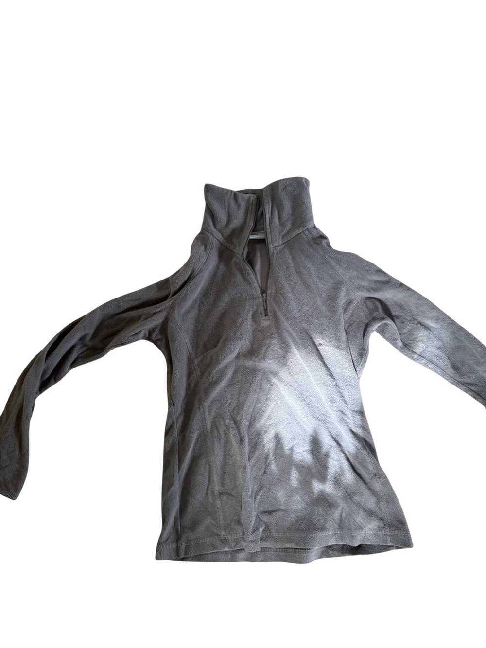 Columbia Gray Quarter-Zip Women's Fleece Pullover